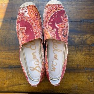 Sam Edelman espadrille slip on shoe